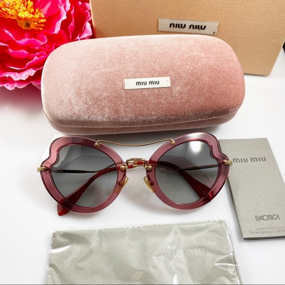 Miu Miu Accessories - Miu Miu SCENIQUE Butterfly 11R SUNGLASSES